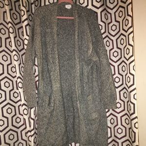 Old Navy long open front sweater